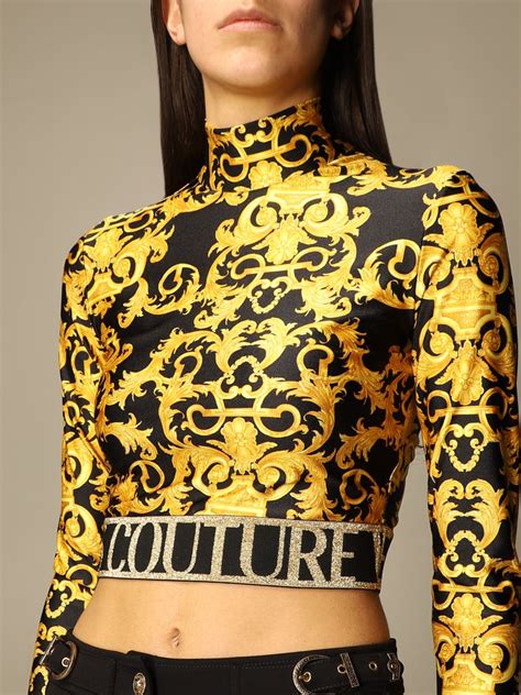 versace jeans womans shirt black|southampton Versace Jeans couture store.